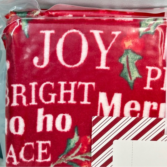 North Pole Trading Company Velvet Plush Throw - Picture 3 of 4